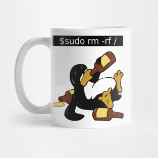 Funny Linux Command - Funny Linux shirts Linux Tux t-shirt Mug